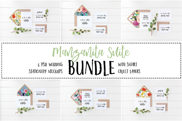 Wedding Suite 50% OFF BUNDLE in Print Mockups - product preview 6