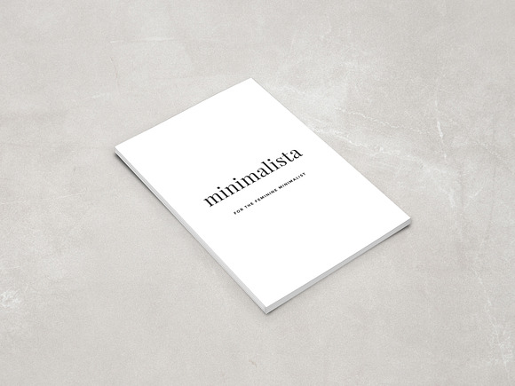 Minimalista Magazine in Magazine Templates - product preview 5