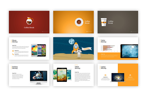 Naaru - PowerPoint Template in PowerPoint Templates - product preview 6