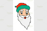 Santa claus face