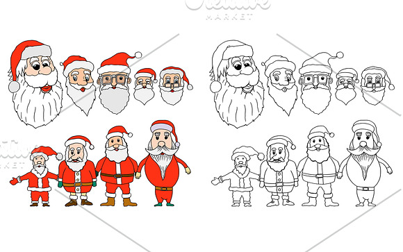 Big set of Christmas 60 .eps files in Graphics - product preview 2