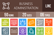 50 Business Line Multicolor Icons