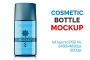 Clear Cosmetic Bottle Mockup Vol. 2