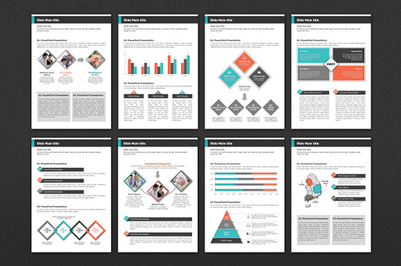 Note Powerpoint Template Vertical in PowerPoint Templates - product preview 3