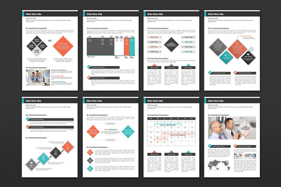 Note Powerpoint Template Vertical in PowerPoint Templates - product preview 4