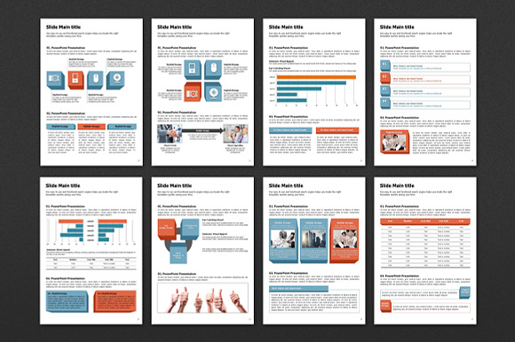 Cube Slide PPT Template Vertical in PowerPoint Templates - product preview 2
