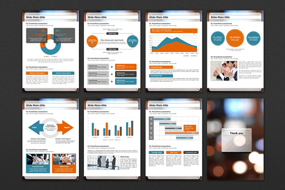 Light PPT Vertical Template in PowerPoint Templates - product preview 4