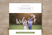 Photography Email Template