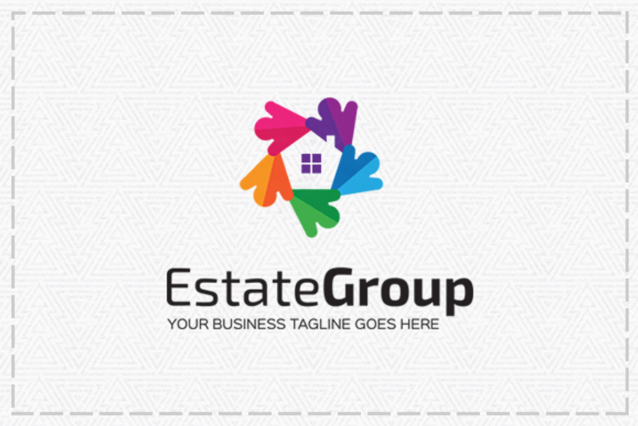 Estate Group Logo Template