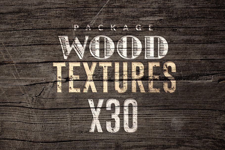 30 Wood Textures | Pack