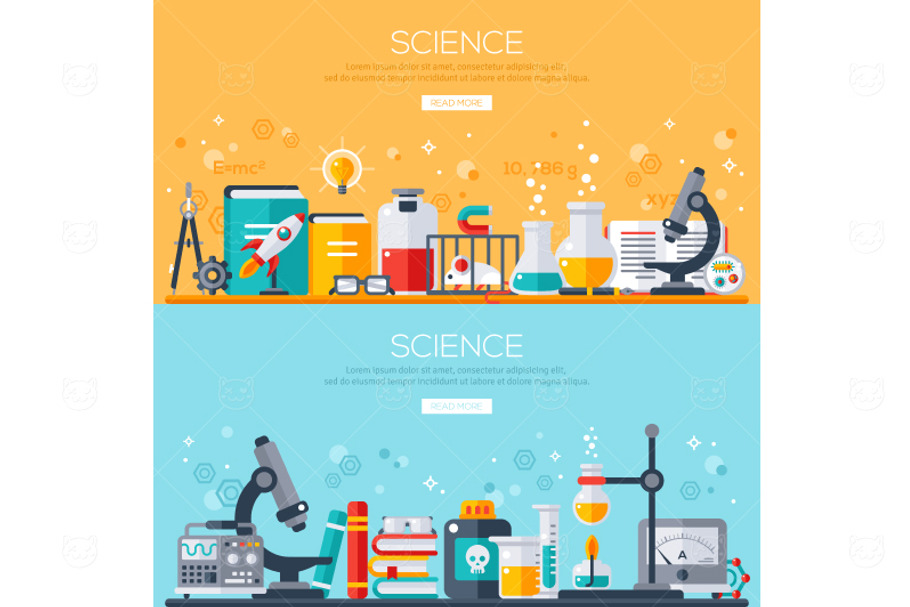 Education Banners in Illustrations - product preview 8