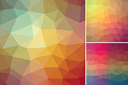  30 Geometric Colorful Backgrounds 