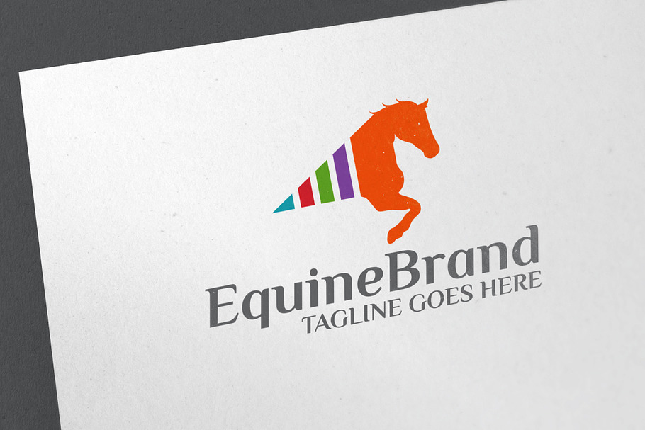 Equine Brand Logo in Logo Templates - product preview 8