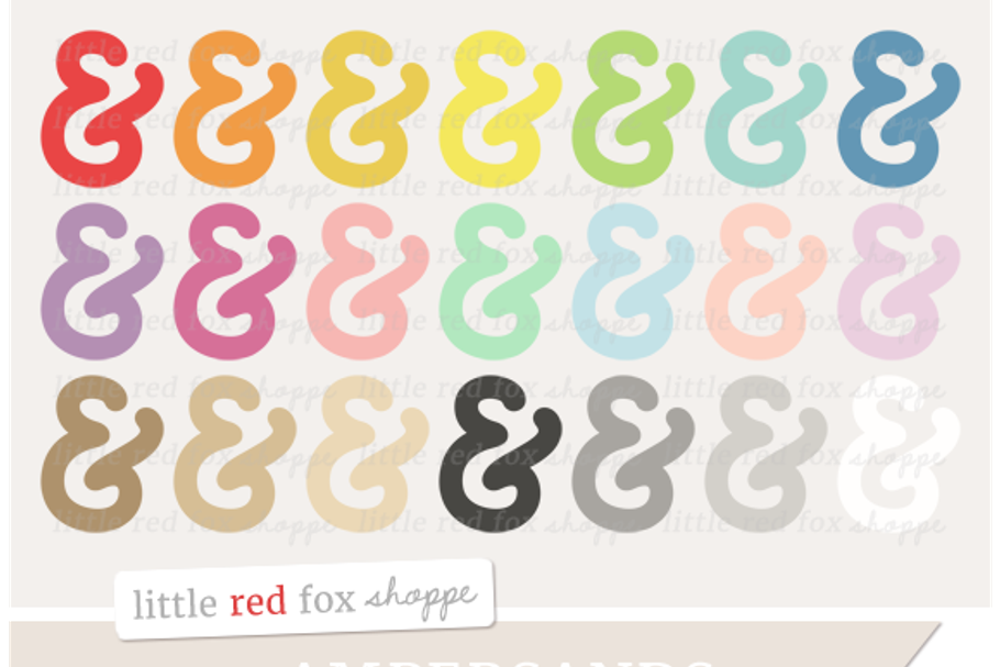 Ampersand Clipart in Illustrations - product preview 8