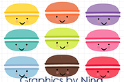 Macaroons Clipart
