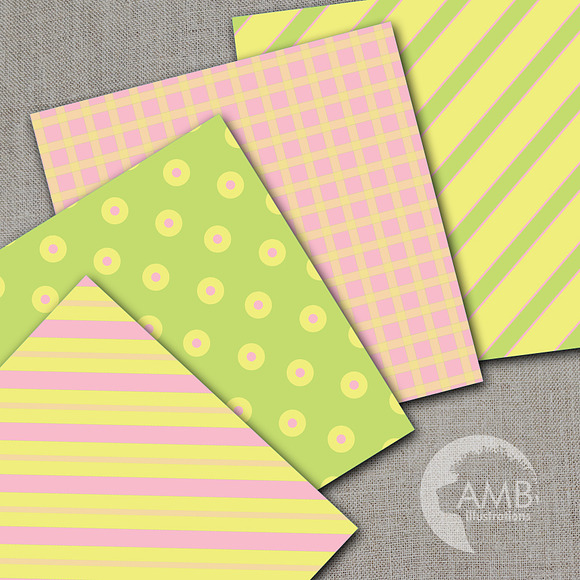 Pastel Yellows, Pinks & Greens 548 in Patterns - product preview 1