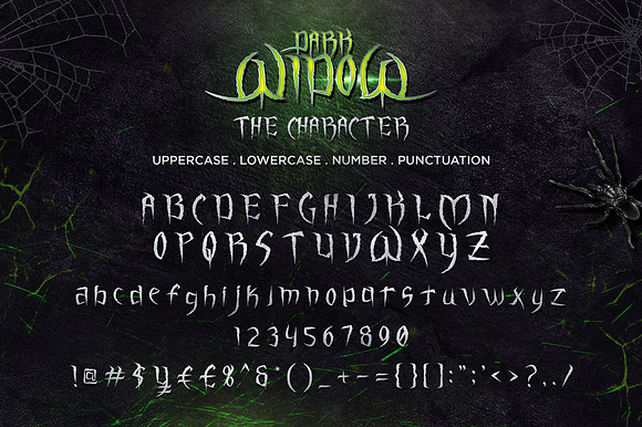 Dark Widow + Bonus Text Effect in Blackletter Fonts - product preview 9