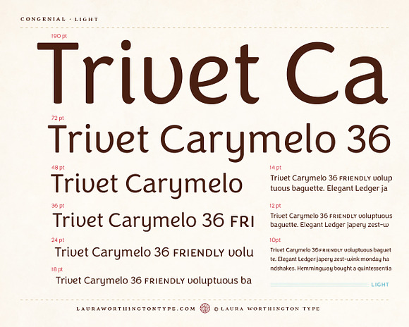 Congenial Light in Sans-Serif Fonts - product preview 12