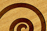Logo Mock-ups - Wood Style