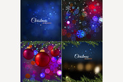 Christmas Background set