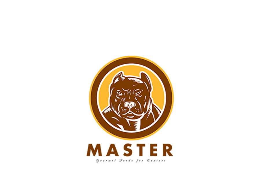 Master Gourmet Canine Food Logo in Logo Templates - product preview 8