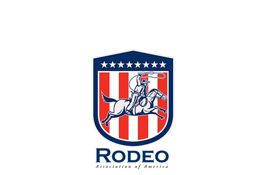 Rodeo Association Logo in Logo Templates - product preview 8
