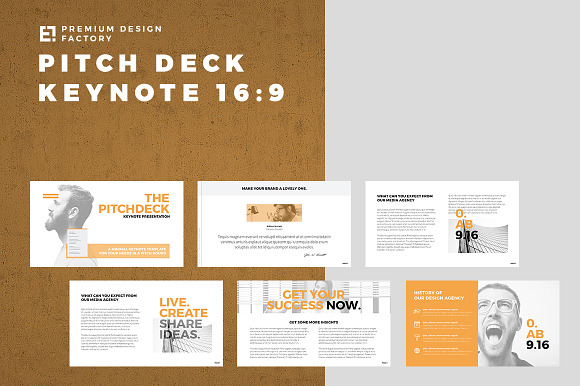 Pitchdeck Presentation Keynote in Keynote Templates - product preview 1