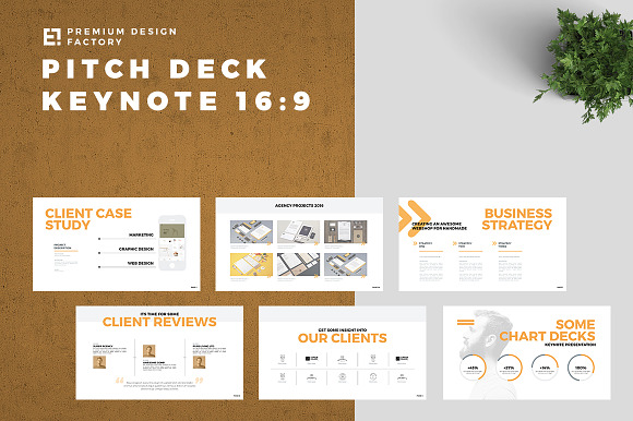 Pitchdeck Presentation Keynote in Keynote Templates - product preview 4