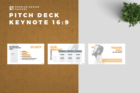 Pitchdeck Presentation Keynote in Keynote Templates - product preview 5