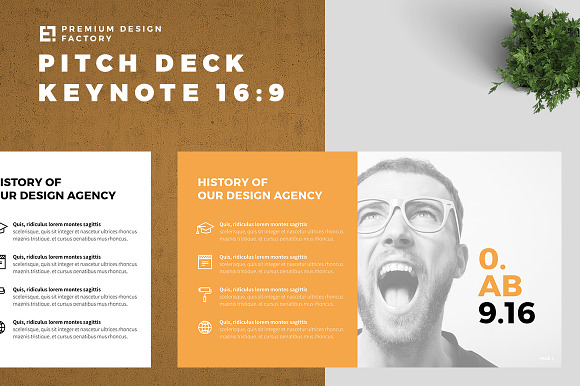 Pitchdeck Presentation Keynote in Keynote Templates - product preview 6