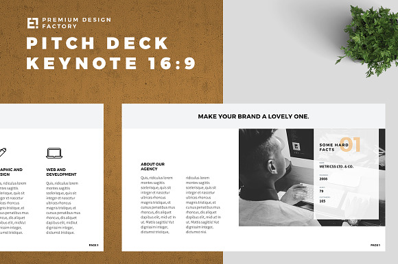 Pitchdeck Presentation Keynote in Keynote Templates - product preview 7
