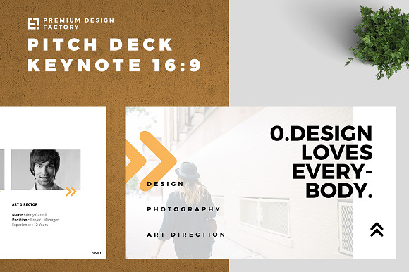 Pitchdeck Presentation Keynote in Keynote Templates - product preview 8