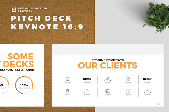 Pitchdeck Presentation Keynote in Keynote Templates - product preview 11