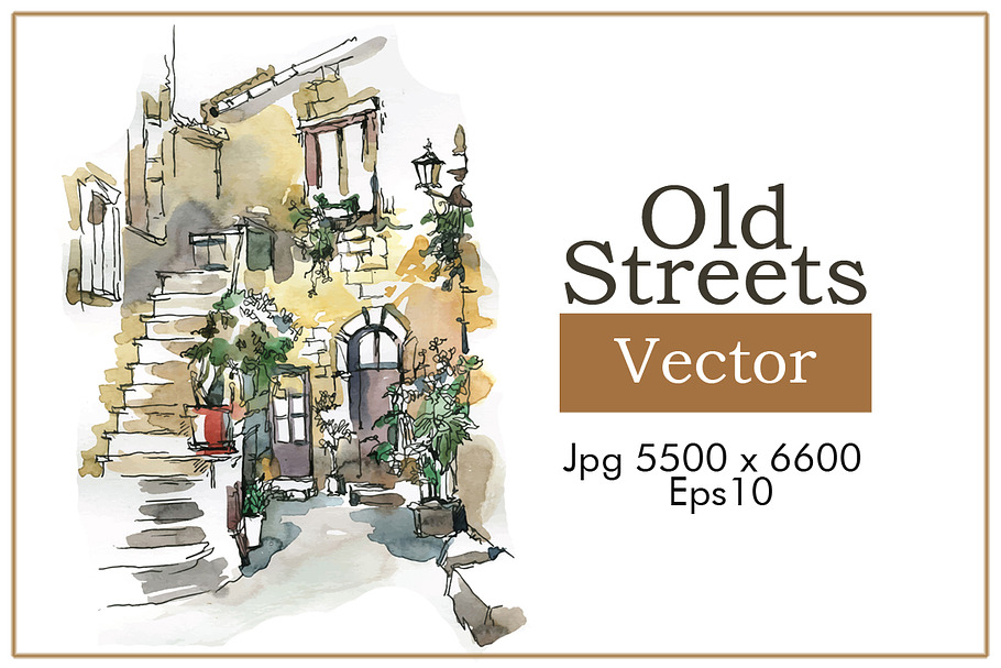 Old Street in Illustrations - product preview 8