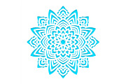 Template snowflakes laser cut.  SVG 