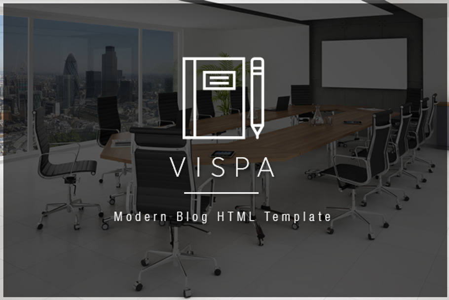 Vispa - Modern Blog HTML Template