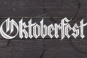 Lettering Oktoberfest