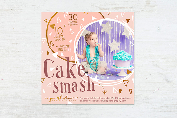 Marketing Board | Cake Smash