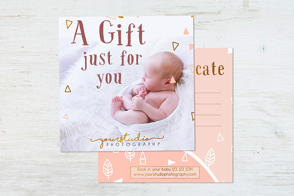 Gift Certificate | Bewitching in Card Templates - product preview 1