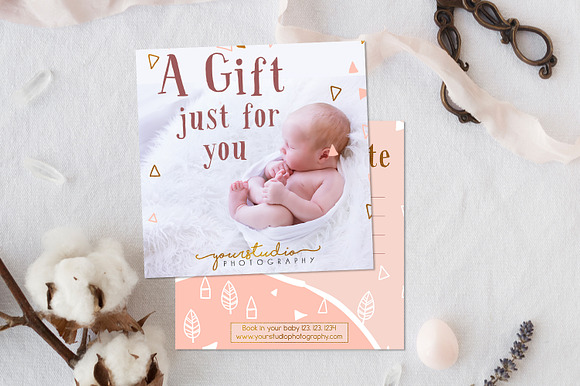 Gift Certificate | Bewitching in Card Templates - product preview 3