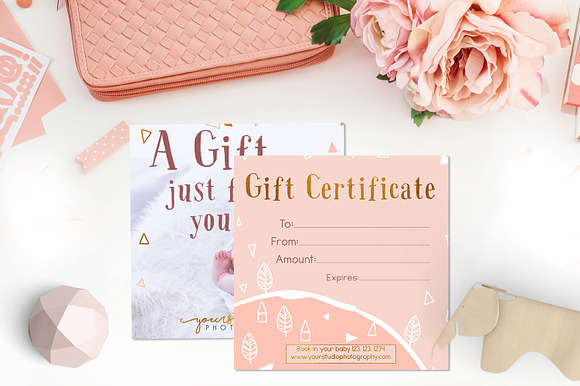 Gift Certificate | Bewitching in Card Templates - product preview 4