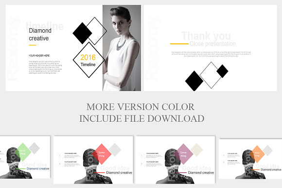 Rexony Creative Powerpoint Template in PowerPoint Templates - product preview 6