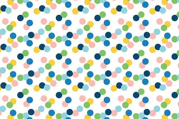 pastilles vector seamless pattern in Patterns - product preview 1