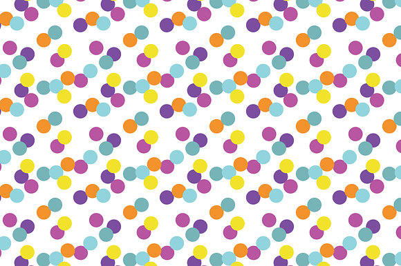 pastilles vector seamless pattern in Patterns - product preview 2