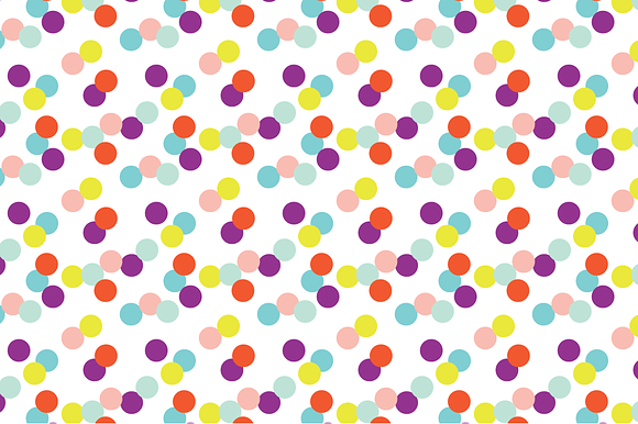 pastilles vector seamless pattern in Patterns - product preview 3