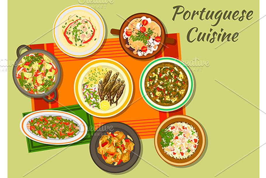 Portuguese national cuisine in Graphics - product preview 8