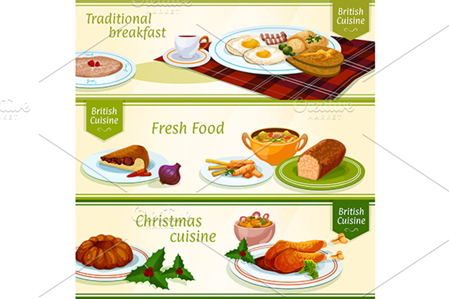   British cuisine breakfast in Graphics - product preview 8