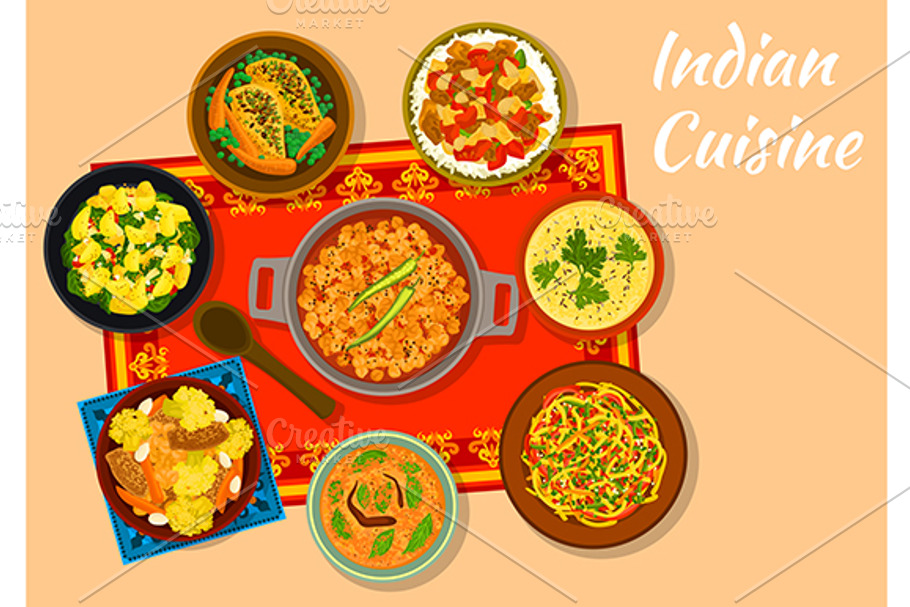 Indian national cuisine in Graphics - product preview 8