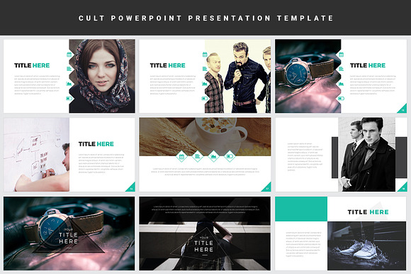 Powerpoint Template - Cult in PowerPoint Templates - product preview 3