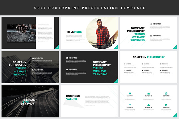 Powerpoint Template - Cult in PowerPoint Templates - product preview 4